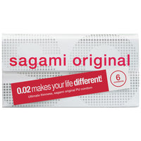 Sagami Original 0.02 Condoms (6 Pack)