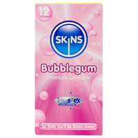 Skins Bubblegum Condoms (12 Pack)