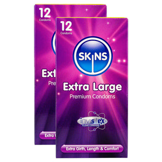 Skins Extra Large Condoms (2x 12 Pack)