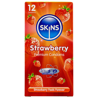 Skins Strawberry Condoms (12 Pack)