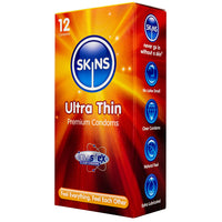 Skins Ultra Thin Condoms (12 Pack) - Angled Packaging 1