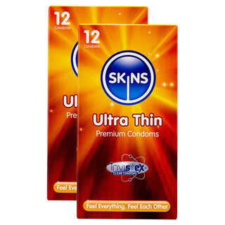 Skins Ultra Thin Condoms (2x 12 Pack)