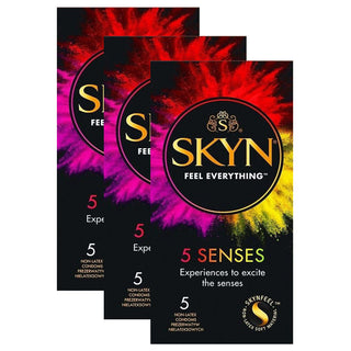 Skyn 5 Senses Condoms (3x 5 Pack)