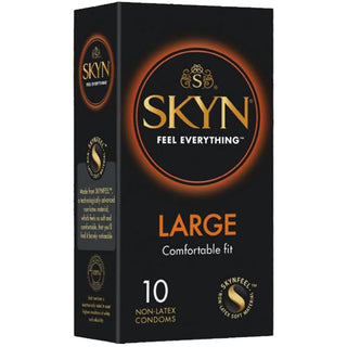 Skyn Large Non-Latex Condoms (10 Pack)