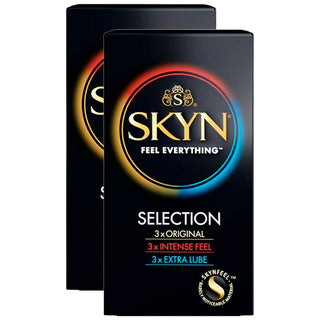 Skyn Selection Non-Latex Condoms (2x9 Pack)