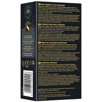 Skyn Unknown Pleasures Non-Latex Condoms (14 Pack) - Back of Packaging