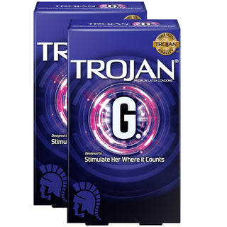 Trojan G-Spot Condoms (2x 10 Pack)