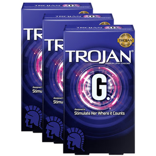 Trojan G-Spot Condoms (3x 10 Pack)