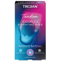 Trojan Tandem - Couples Vibrating Ring (Front of Packaging)