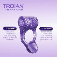 Trojan Tandem - Couples Vibrating Ring (Info 1)