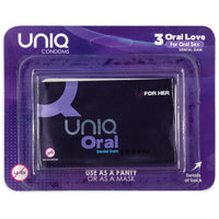 UNIQ Oral Love Dental Dams (3 Pack)