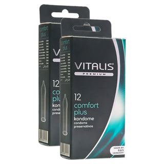 Vitalis Comfort Plus Condoms (2x 12 Pack)