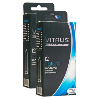 Vitalis Natural Condoms (2x 12 Pack)