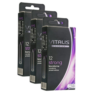 Vitalis Strong Condoms (3x 12 Pack)