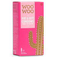 WooWoo Rib & Dots Condoms (12 Pack)