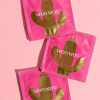 WooWoo Ribbed Condoms (Foils)