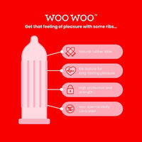WooWoo Ribbed Condoms (Info 1)